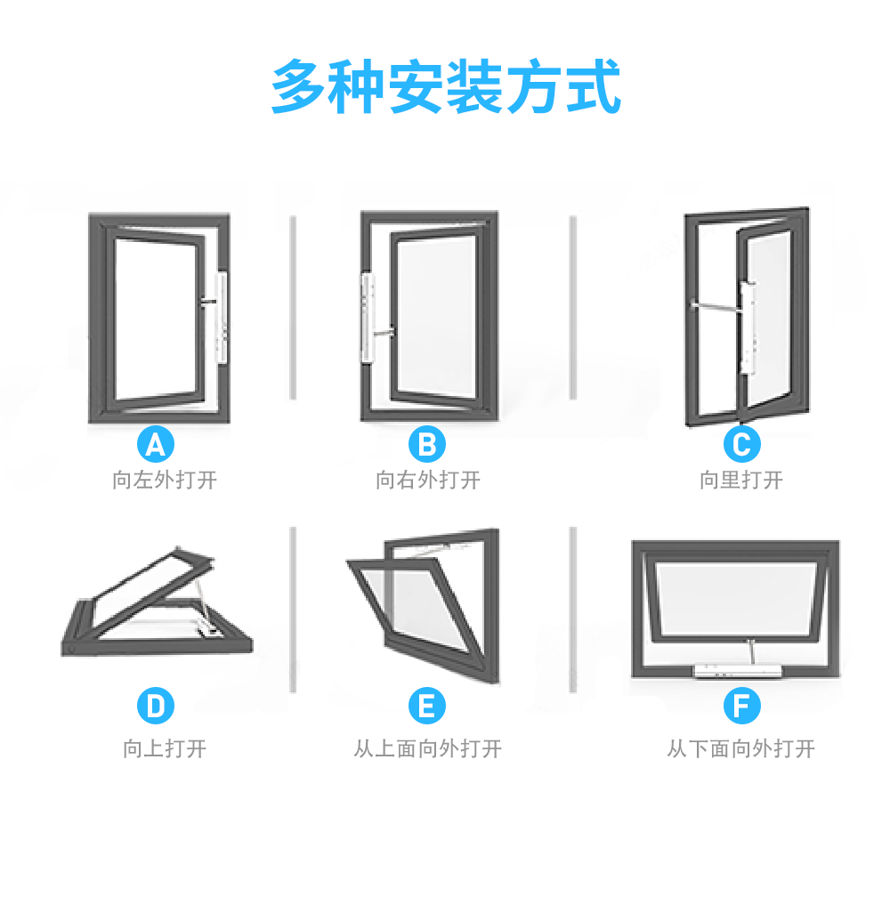 智能推窗器安装教程